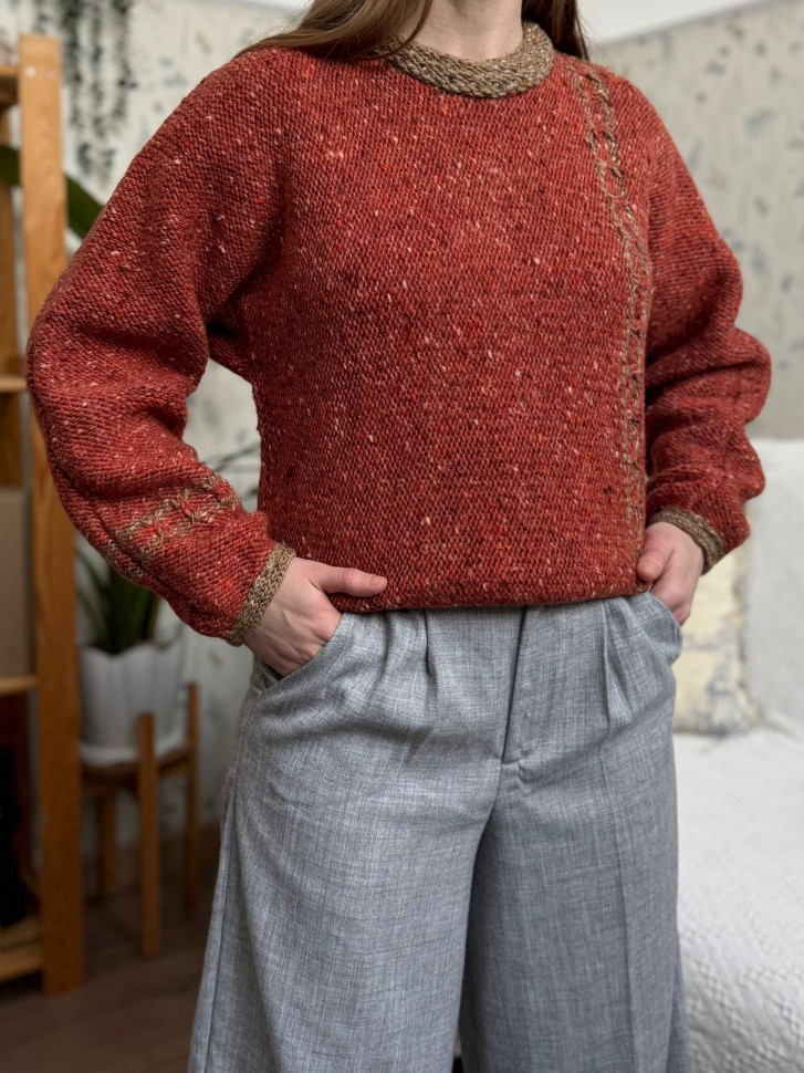 Ирландский традиционный свитер Rathlin Tin Chornall