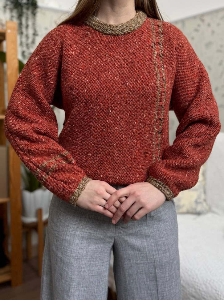 Ирландский традиционный свитер Rathlin Tin Chornall