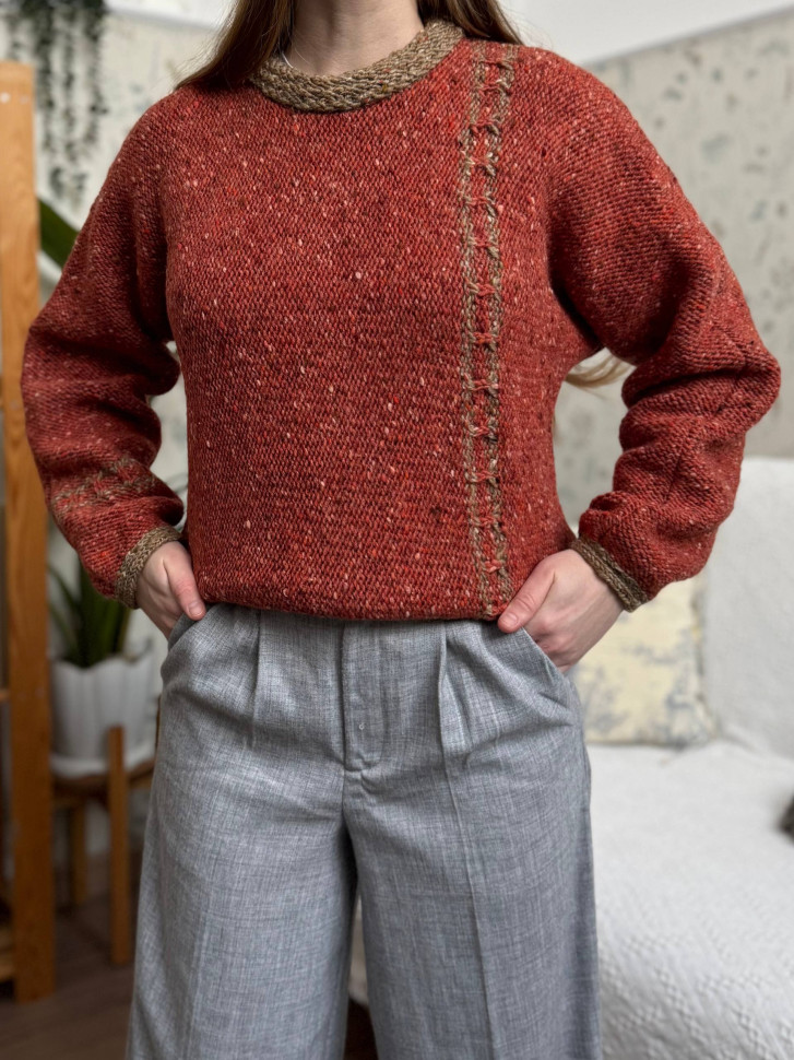 Ирландский традиционный свитер Rathlin Tin Chornall