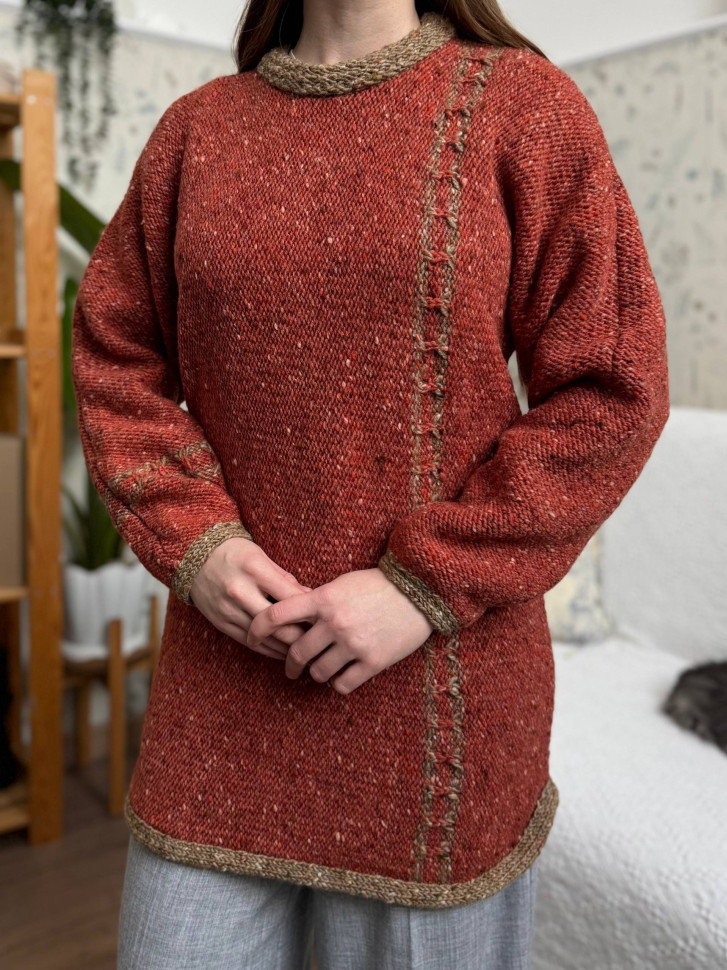 Ирландский традиционный свитер Rathlin Tin Chornall